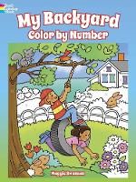 Book Cover for My Backyard Color by Number by Maggie Swanson