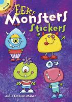 Book Cover for Eek! Monsters Stickers by Julie Miner
