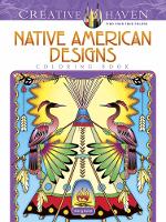 Book Cover for Creative Haven Native American Designs Coloring Book by Marty Noble