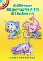 Book Cover for Glitter Narwhals Stickers by Teresa Goodridge