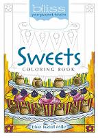 Book Cover for Bliss Sweets Coloring Book by Eileen Miller