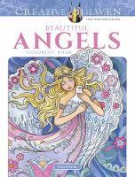 Book Cover for Creative Haven Beautiful Angels Coloring Book by Marjorie Sarnat