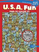 Book Cover for Spark U.S.A. Fun Find it! Color it! by Diana Zourelias