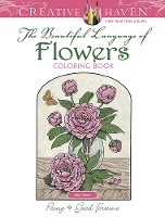 Book Cover for Creative Haven the Beautiful Language of Flowers Coloring Book by John Green