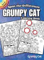 Book Cover for Spot-The-Differences Grumpy Cat Coloring Book by John Kurtz