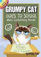 Book Cover for Grumpy Cat Goes to School Mini Coloring Book by John Kurtz