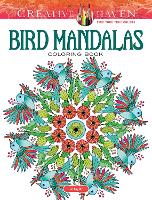 Book Cover for Creative Haven Bird Mandalas Coloring Book by Jo Taylor