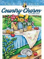 Book Cover for Creative Haven Country Charm Coloring Book by Teresa Goodridge