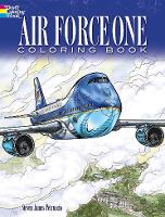 Book Cover for Air Force One Coloring Book by StevenJames Petruccio