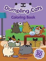 Book Cover for Dumpling Cats Coloring Book with Stickers by Sarah Sloyer