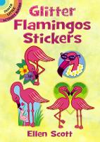 Book Cover for Glitter Flamingos Stickers by Ellen Scott