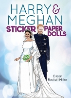 Book Cover for Harry & Meghan Sticker Paper Dolls by Eileen Miller