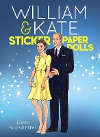 Book Cover for William & Kate Sticker Paper Dolls by Eileen Miller