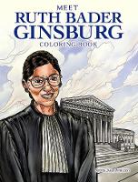 Book Cover for Meet Ruth Bader Ginsburg Coloring Book by Steven James Petruccio