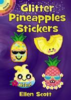 Book Cover for Glitter Pineapples Stickers by Ellen Scott