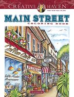 Book Cover for Creative Haven Main Street Coloring Book by Teresa Goodridge