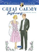 Book Cover for Creative Haven Great Gatsby Fashions Coloring Book by Ming-Ju Sun