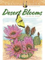 Book Cover for Creative Haven Desert Blooms Coloring Book by Ruth Soffer