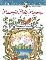 Book Cover for Creative Haven Beautiful Bible Blessings Coloring Book by Jessica Mazurkiewicz