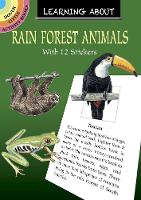 Book Cover for Learning About Rain Forest Animals by Sy Barlowe