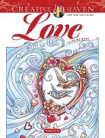 Book Cover for Creative Haven Love Coloring Book by Marjorie Sarnat