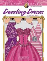 Book Cover for Creative Haven Dazzling Dresses Coloring Book by Eileen Rudisill Miller