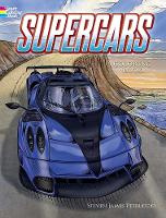 Book Cover for Supercars Coloring Book by Steven James Petruccio