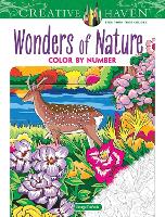 Book Cover for Creative Haven Wonders of Nature Color by Number by George Toufexis