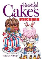 Book Cover for Beautiful Cakes Stickers by Teresa Goodridge