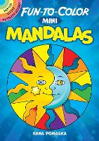 Book Cover for Fun-To-Color Mini Mandalas by Anna Pomaska