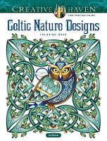 Book Cover for Creative Haven Celtic Nature Designs Coloring Book by Cari Buziak