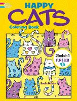 Book Cover for Happy Cats Coloring Book/Happy Cats Color by Number by Noelle Dahlen