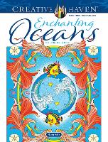 Book Cover for Creative Haven Enchanting Oceans Coloring Book by Marty Noble