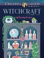 Book Cover for Creative Haven Witchcraft Coloring Book by Jessica Mazurkiewicz