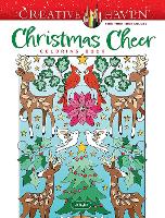 Book Cover for Creative Haven Christmas Cheer Coloring Book by Jo Taylor