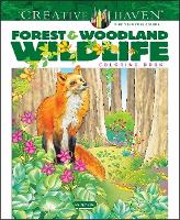 Book Cover for Creative Haven Forest & Woodland Wildlife Coloring Book by Marty Noble