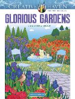 Book Cover for Creative Haven Gorgeous Gardens Coloring Book by Jessica Mazurkiewicz