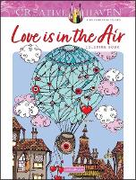 Book Cover for Creative Haven Love is in the Air! Coloring Book by Lindsey Boylan