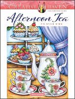 Book Cover for Creative Haven Afternoon Tea Coloring Book by Teresa Goodridge