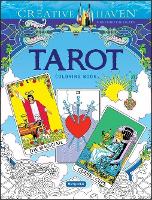 Book Cover for Creative Haven Tarot Coloring Book by Marty Noble