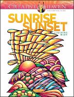 Book Cover for Creative Haven Sunrise Sunset Coloring Book by Miryam Adatto