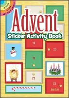 Book Cover for Advent Sticker Activity Book by John Kurtz