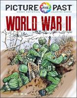 Book Cover for Picture the Past: World War II: Historical Coloring Book by Peter F. Copeland