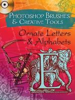 Book Cover for Photoshop Brushes & Creative Tools Ornate Letters & Alphabets by Alan Weller