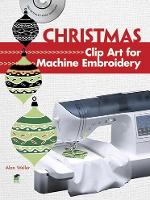 Book Cover for Christmas Clip Art for Machine Embroidery by Alan Weller