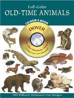 Book Cover for Full-Color Old-Time Animals CD-ROM by Dover Dover