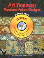 Book Cover for Art-Nouveau Floral and Animal Des CD by M P Verneuil