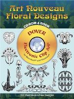 Book Cover for Art Nouveau Floral Designs by Marty Noble