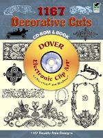 Book Cover for 1167 Decorative Cuts by Carol Belanger Grafton