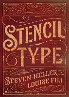 Book Cover for Stencil Type by Steven Heller, Louise Fili